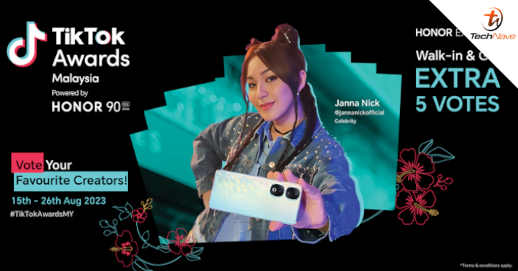 Want your favs to win? HONOR gives you 5 extra votes for the TikTok Awards Malaysia with this one simple step