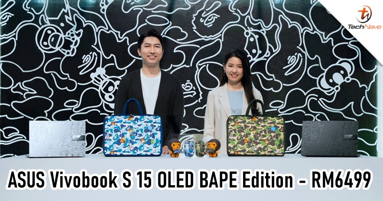 ASUS Vivobook S 15 OLED BAPE Edition Malaysia released - priced at RM6499