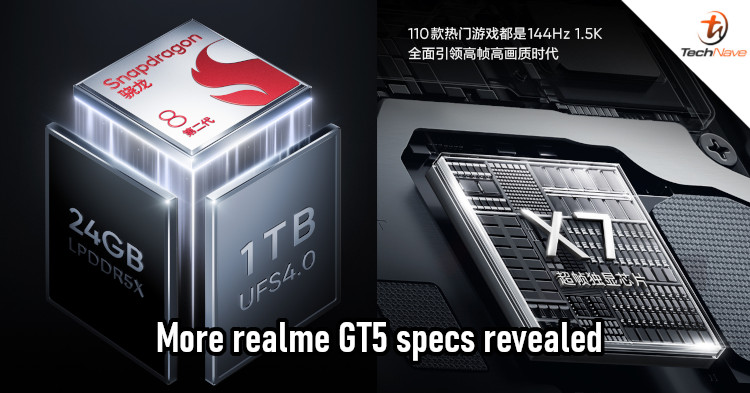 realme GT5 will support refresh rates of up to 144Hz, features variable CPU clock speeds