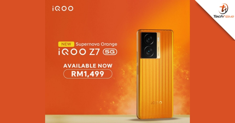 Malaysians can now get the iQOO Z7 5G in Supernova Orange at RM1499
