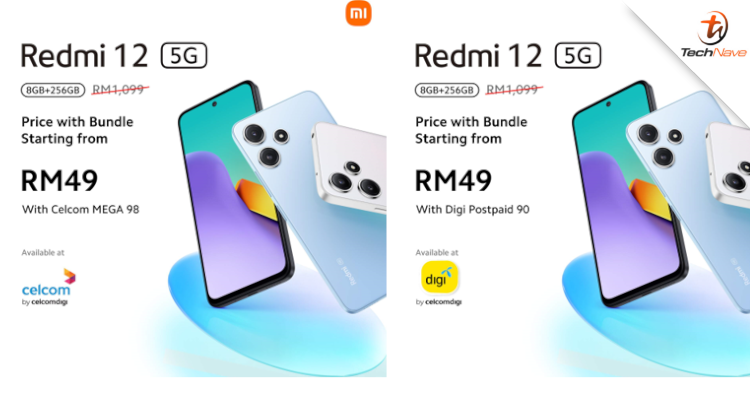 Redmi 12 5G has arrived in Malaysia - You can get this phone for only RM49