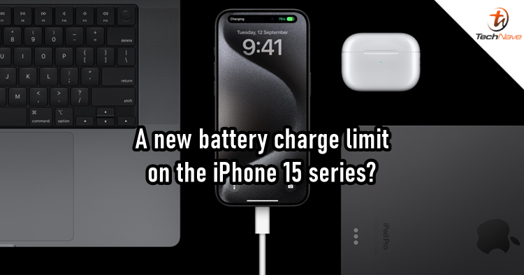 Users could use a new limit battery charge function on the iPhone 15 series
