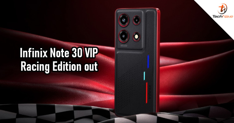 Infinix Note 30 VIP now has a Racing Edition with Magic Black and Glacier Blue colourways