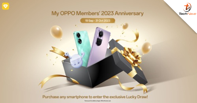 Enjoy exclusive promotions and rebates from the My OPPO Members' 2023 Anniversary sale