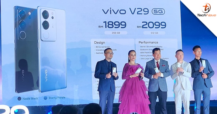 vivo V29 5G Malaysia release - SD 778G chipset & OIS + EIS, starting price at RM1899