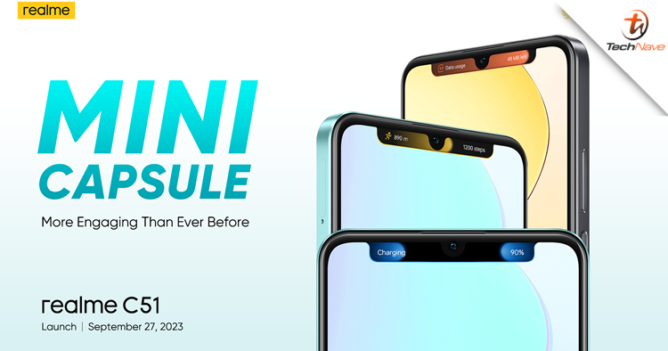 The realme C51 is launching in Malaysia on 27 September 2023
