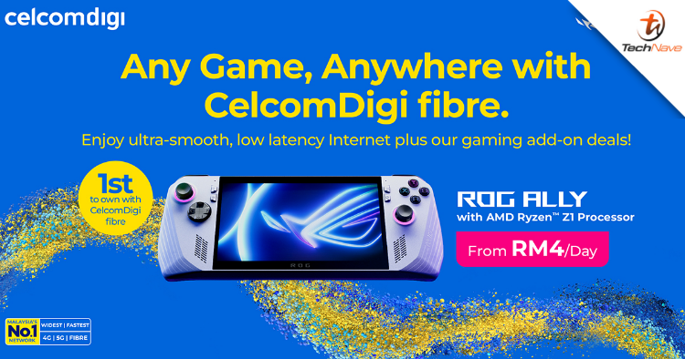 CelcomDigi fibre customers can now get the ROG Ally with AMD Ryzen Z1 SoC for RM4/day