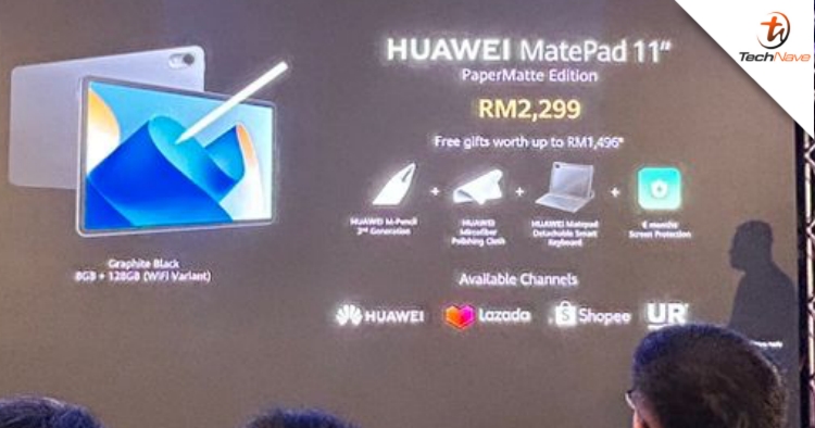 HUAWEI MatePad 11-inch PaperMatte Edition Malaysia release - Priced at RM2299