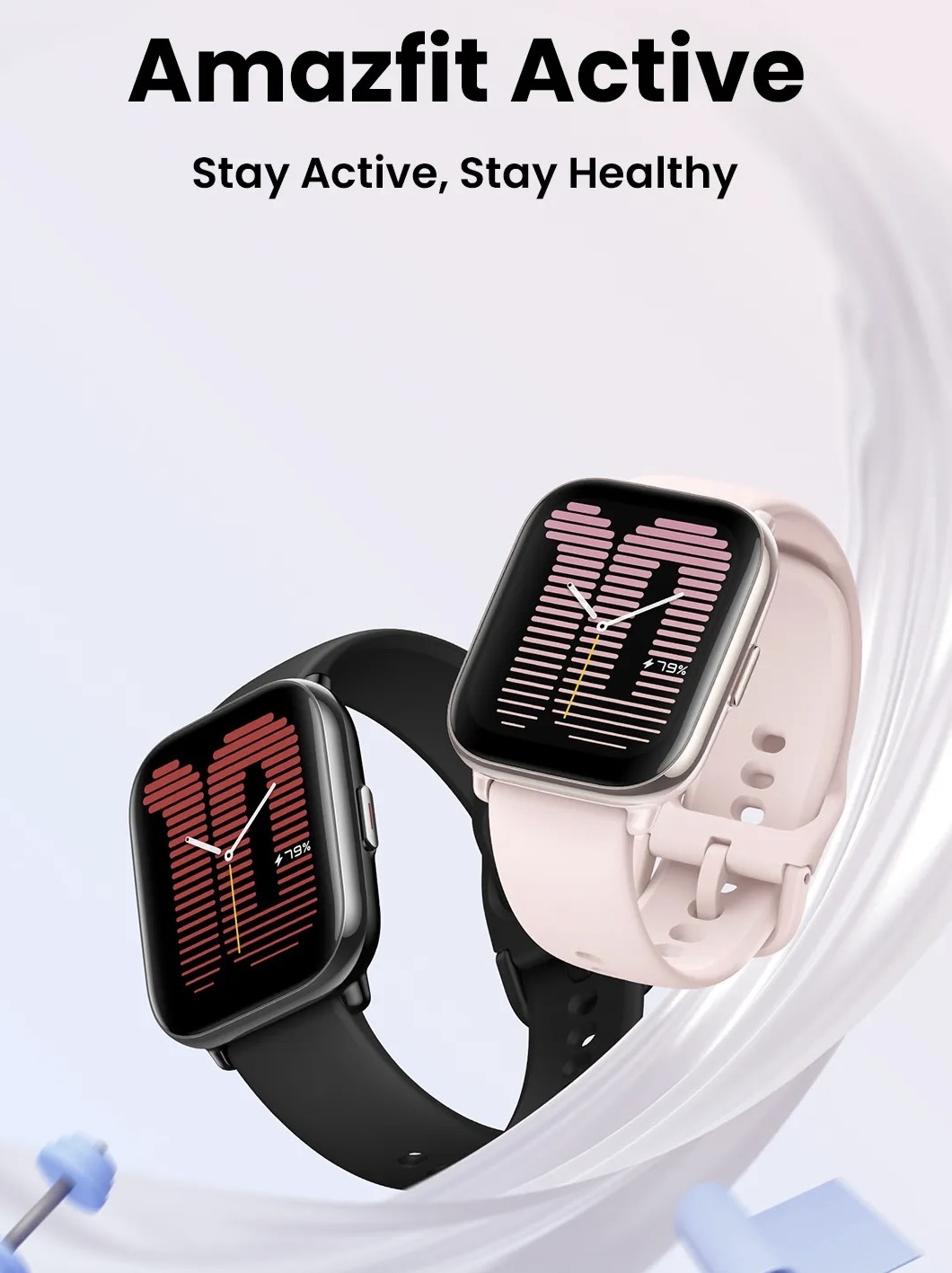 Amazfit Active Petal Pink / Smartwatch 1.75
