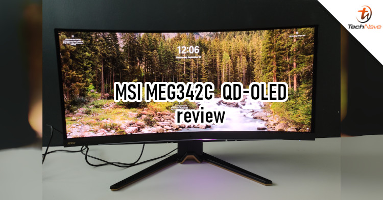 MSI MEG 342C QD-OLED review - An excellent monitor that works well for content creation, productivity, or gaming