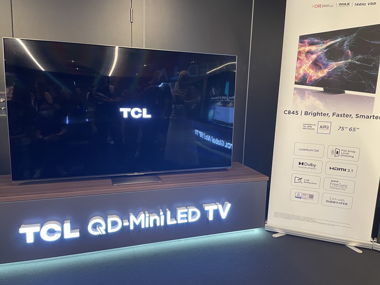 TCL C845 Mini LED & C645 4K QLED TV Malaysia release - up to 85 inches  size, starting price at RM3299