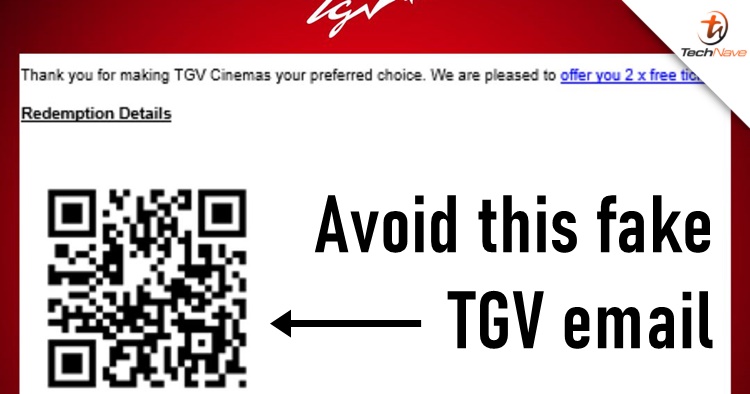 Scammers are now pretending to give "free tickets" with a fake TGV email