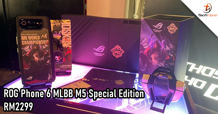 ROG Phone 6 MLBB M5 Special Edition Malaysia release - 12GB + 256GB, priced at RM2299