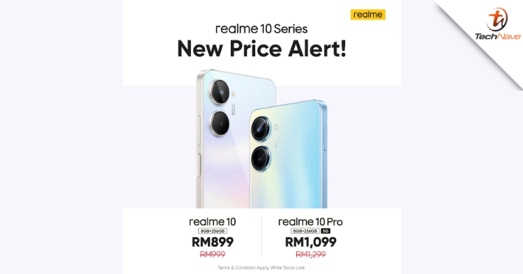 realme 10 series just got RM100 cheaper in Malaysia, now officially starts at RM899