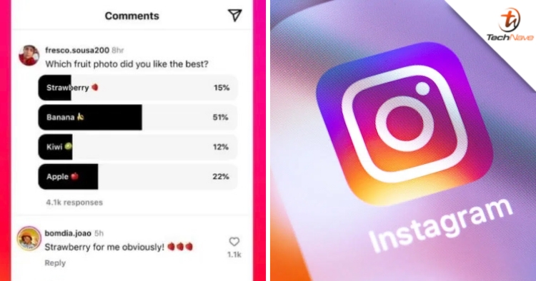 Instagram users can soon create Polls in the comments section of a post