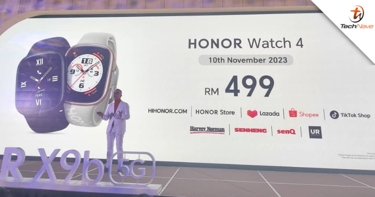 HONOR Watch 4 Malaysia release - Available from 10 November, priced at RM499