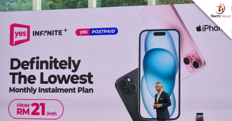 Yes 5G officially offers the lowest Apple iPhone 15 series plan in Malaysia, from RM21/month