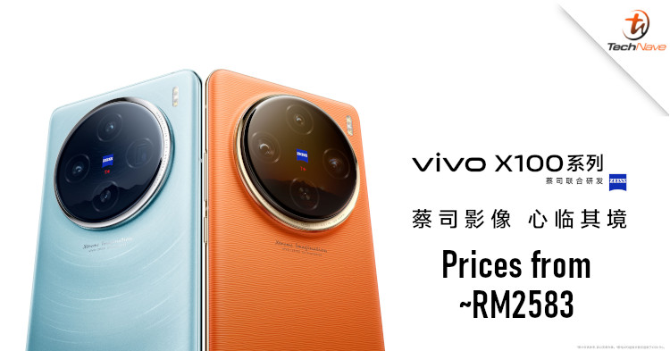 vivo X100 series release - 50MP VCS True Color camera, Dimensity 9300 chipset, 6nm V3 chip, and more from ~RM2583
