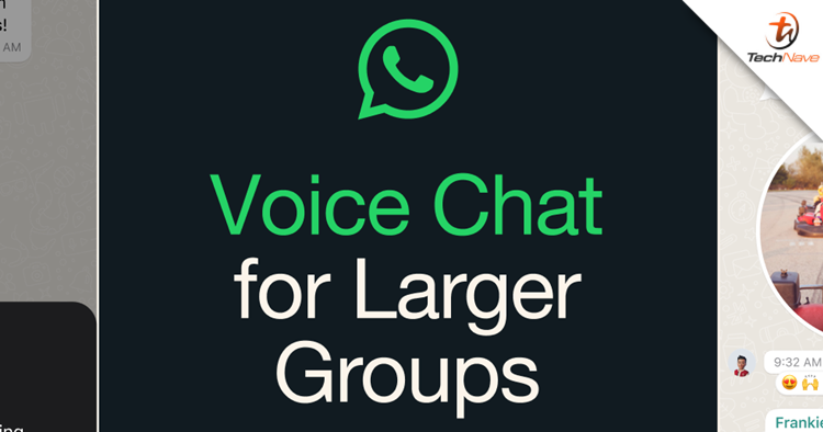 WhatsApp rolling out Voice Chat for larger groups globally