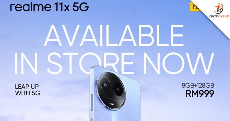 realme 11x 5G Malaysia release - now available in realme Brand Stores for RM999