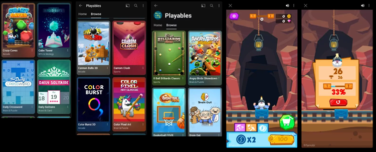 Playables is now rolling out for Premium subscribers