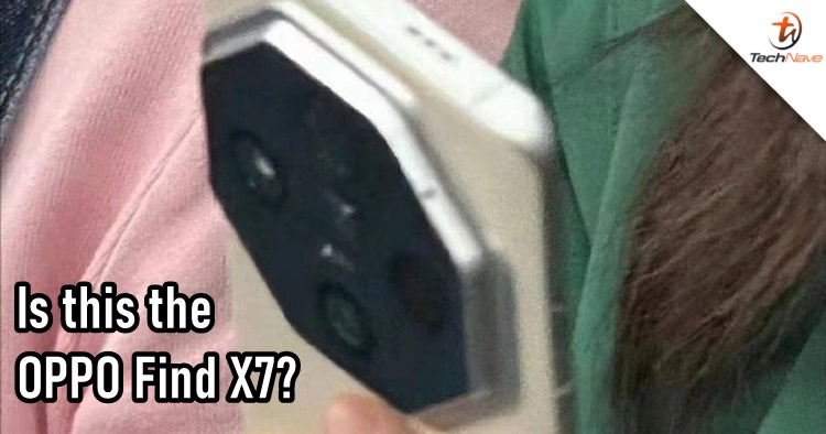 OPPO Find X7 Pro allegedly spotted in public with an octagon camera design