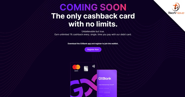 GXBank will offer a new debit card with unlimited 1% cashback in the future