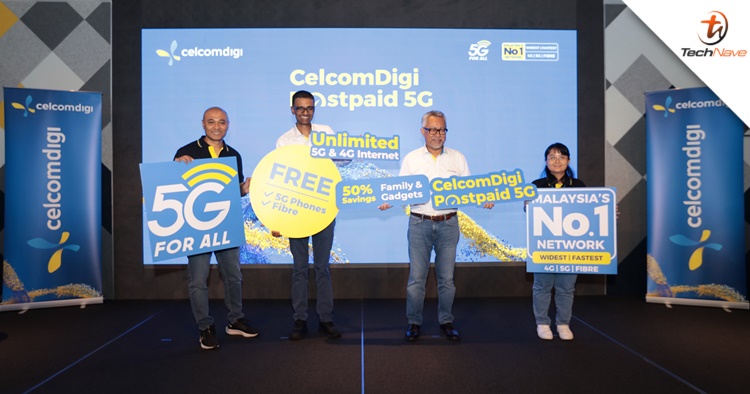 All-new CelcomDigi Postpaid 5G plans revealed, starting monthly price from RM80 per month