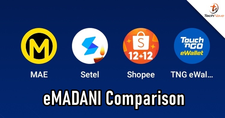 Comparison - All the different offerings + RM100 credit on MAE, Touch 'n Go eWallet, ShopeePay & Setel