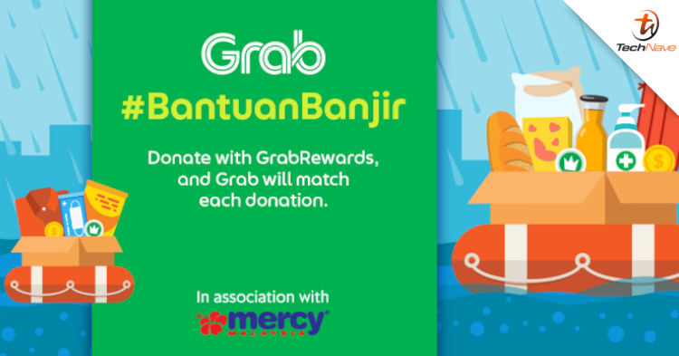 Grab Malaysia pledges RM200000 for flood relief efforts - Will partner with MERCY Malaysia for #BantuanBanjir 3.0 campaign