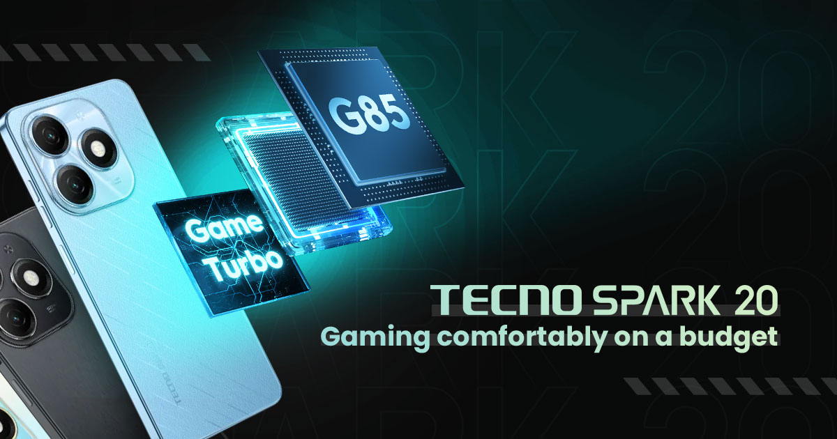 Unleash the Gamer in You with the Tecno Spark 20's Budget-Friendly Gaming Brilliance