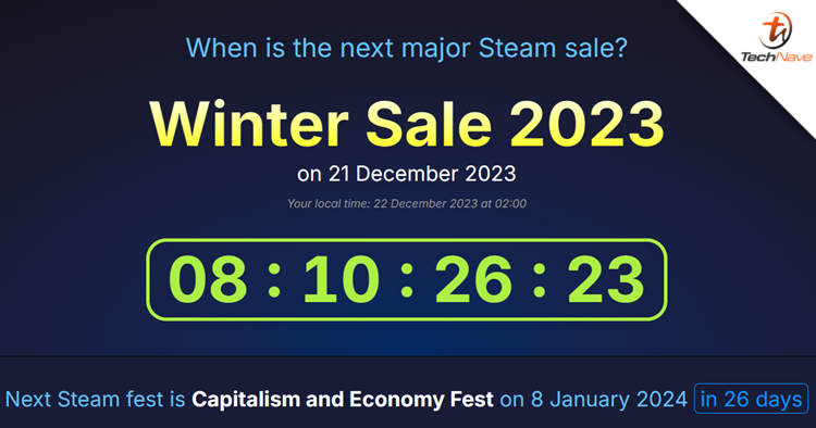 Steam unveils Winter Sale 2023 & its entire 2024 calendar