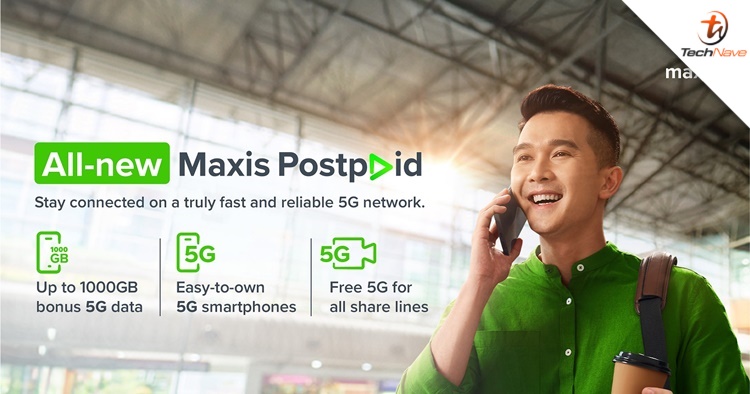 New enhanced Maxis Postpaid 5G plans announced with bonus 5G data, starting from RM79/month
