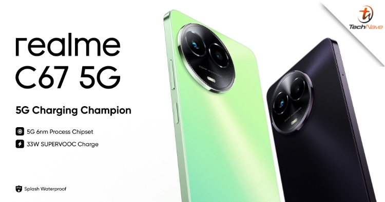 realme C67 5G release - Dimensity 6100+ SoC, 50MP main camera and 120Hz LCD from ~RM785