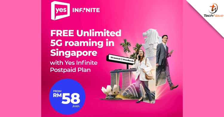 Yes 5G is offering free unlimited 5G roaming in Singapore with its Infinite Postpaid Plan