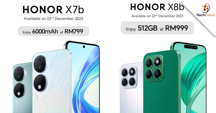 HONOR X7b and X8b Malaysia release - Starting from RM799