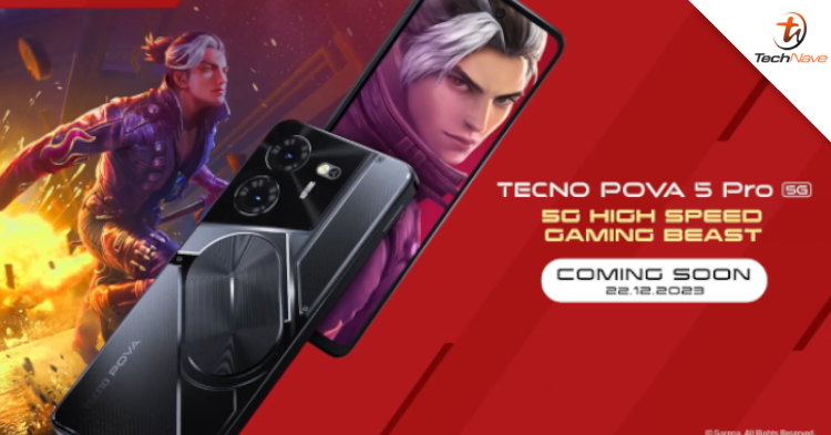 TECNO Malaysia drops an official teaser for the Pova Pro 5G - New phone to arrive in Malaysia this 22 December 2023
