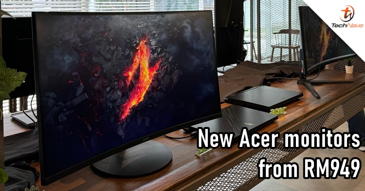 Acer Nitro & Touch Monitors Malaysia release - up to 34 inches & 180Hz, starting from RM949