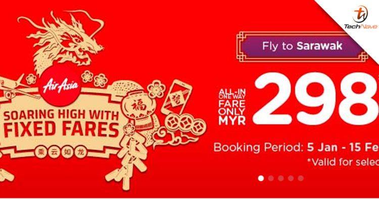 AirAsia announces new fixed low fares for Chinese New Year 2024, starting from RM298