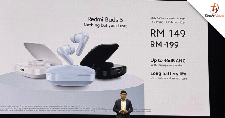Redmi Buds 5 and Buds 5 Pro Malaysia release - Up to 52dB ANC & 38 hours batttery from RM199