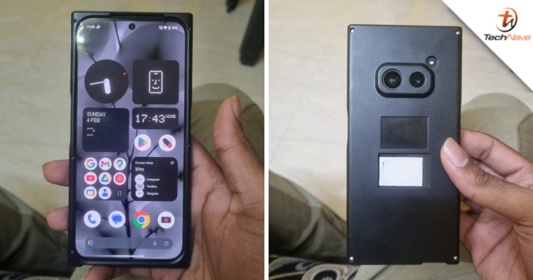 Here’s your first (obstructed) look at the Nothing Phone (2a) in real life