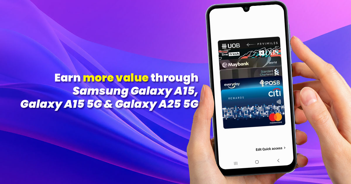 Samsung Galaxy A15, A15 5G & A25 5G - Now supports Samsung Wallet!