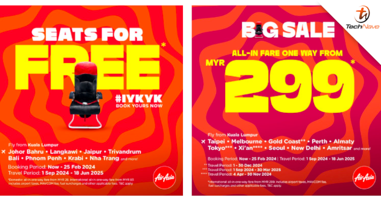 AirAsia Free Seats campaign is back - This is how you can enjoy your free flight to over 130 destinations