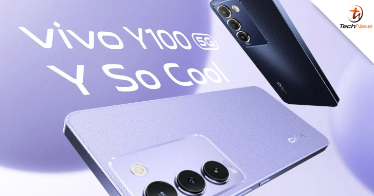 vivo Y100 5G official teasers revealed - The new phone will arrive in Purple Leather and Crystal Black for the Malaysia market