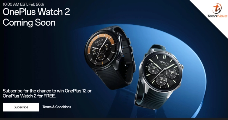 OnePlus Watch 2 confirmed to launch on 26 February