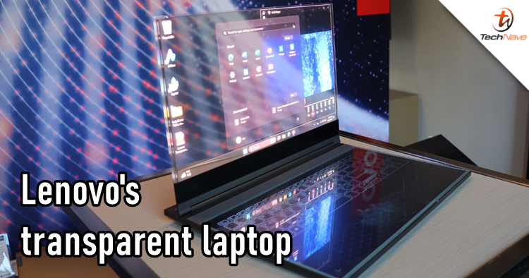 Lenovo unveils its transparent laptop at MWC 2024 and it looks super cool