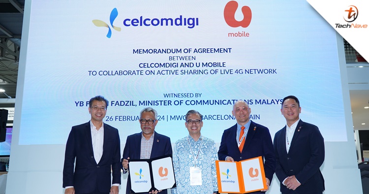 CelcomDigi and U Mobile signs MoU to share network infrastructure across Malaysia