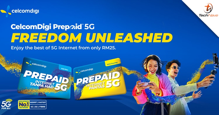 CelcomDigi to launch new Prepaid 5G plans from as low as RM25 per month