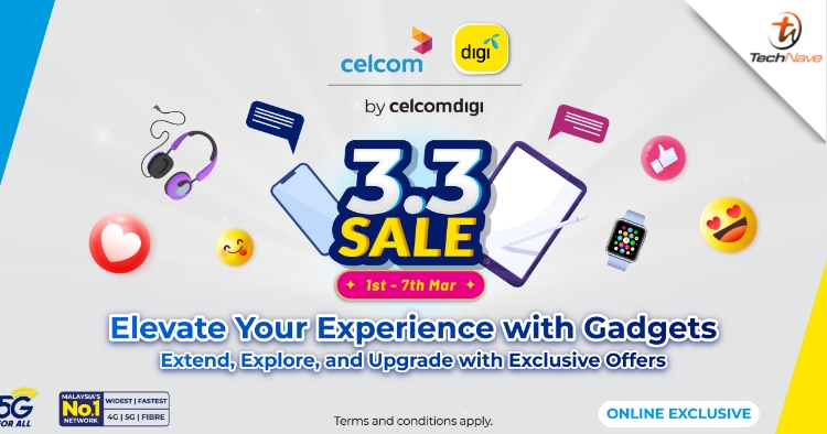 For a limited time, CelcomDigi is offering 333GB of data for just RM6!