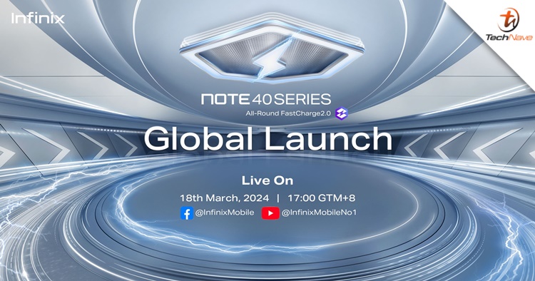 Infinix Mobile will launch the Infinix Note 40 series in Malaysia on 18 March 2024